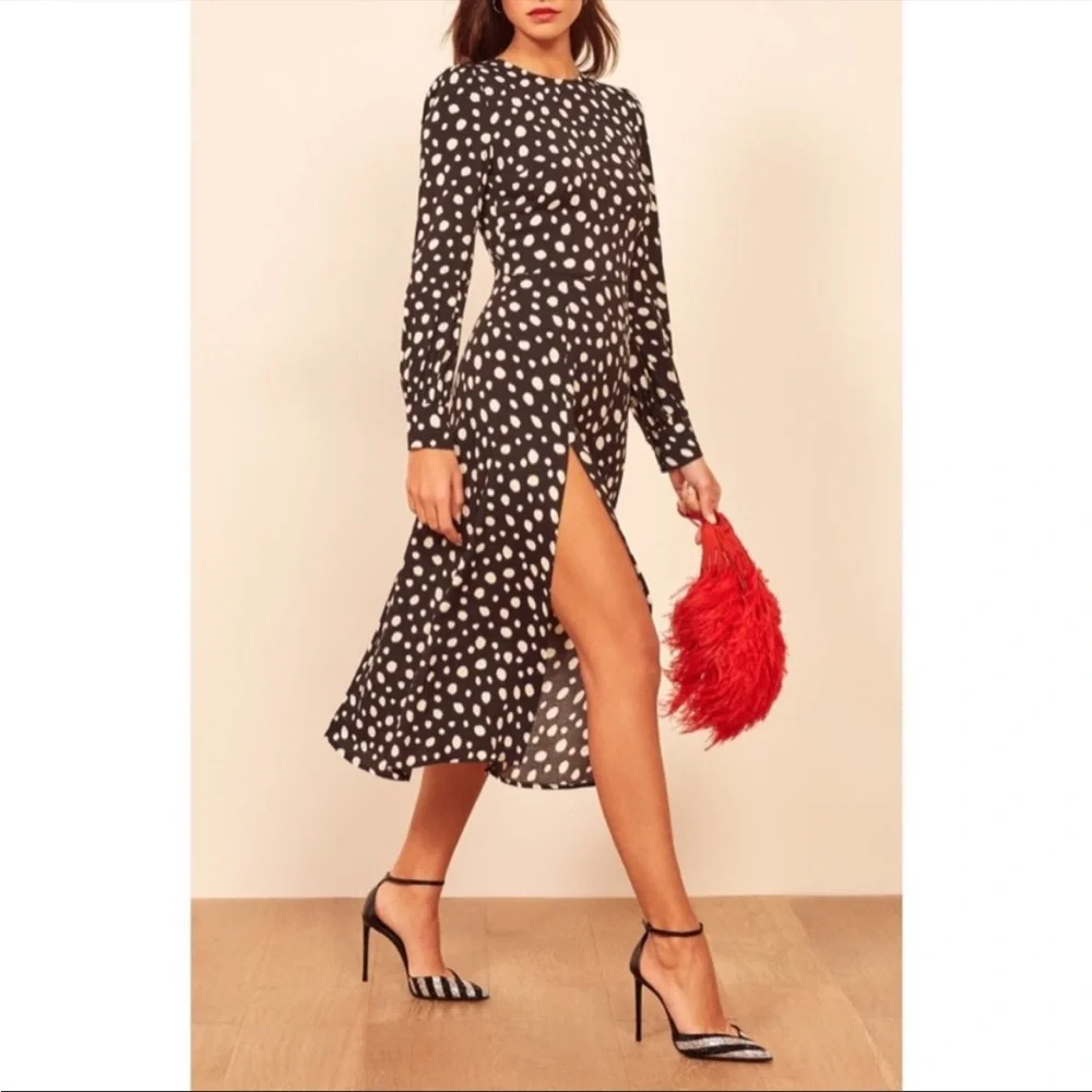 Reformation creed dress sz 2 - Picture 2 of 7